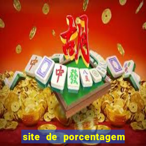 site de porcentagem de jogos slots